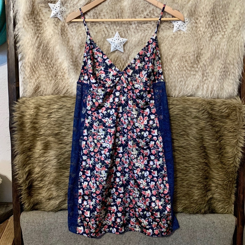 Calvin Klein Floral Lingerie Dress